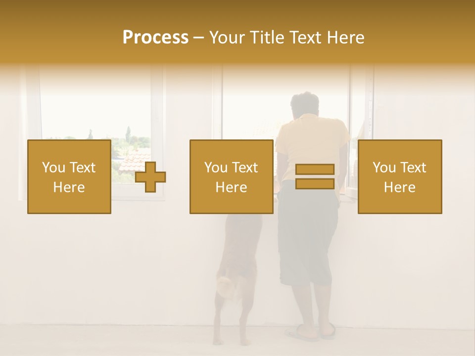 Look Man Inside PowerPoint Template