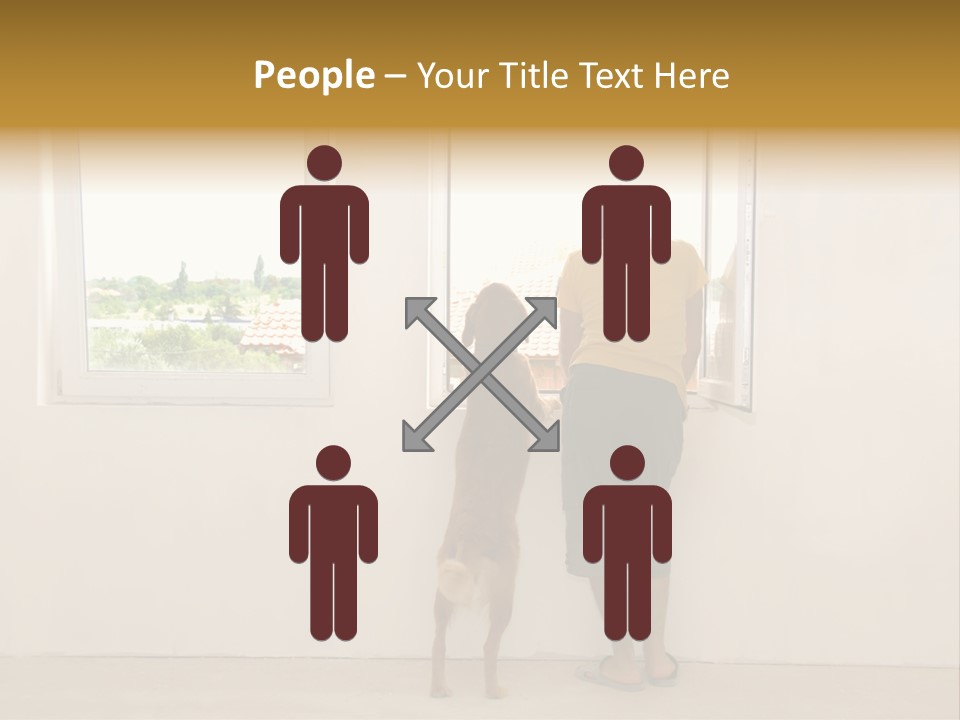 Look Man Inside PowerPoint Template