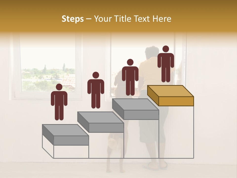 Look Man Inside PowerPoint Template