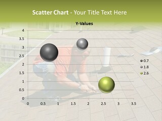 Roofer Leaks Roof PowerPoint Template