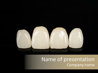 Costly Technology Teeth PowerPoint Template