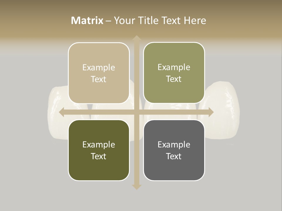 Costly Technology Teeth PowerPoint Template