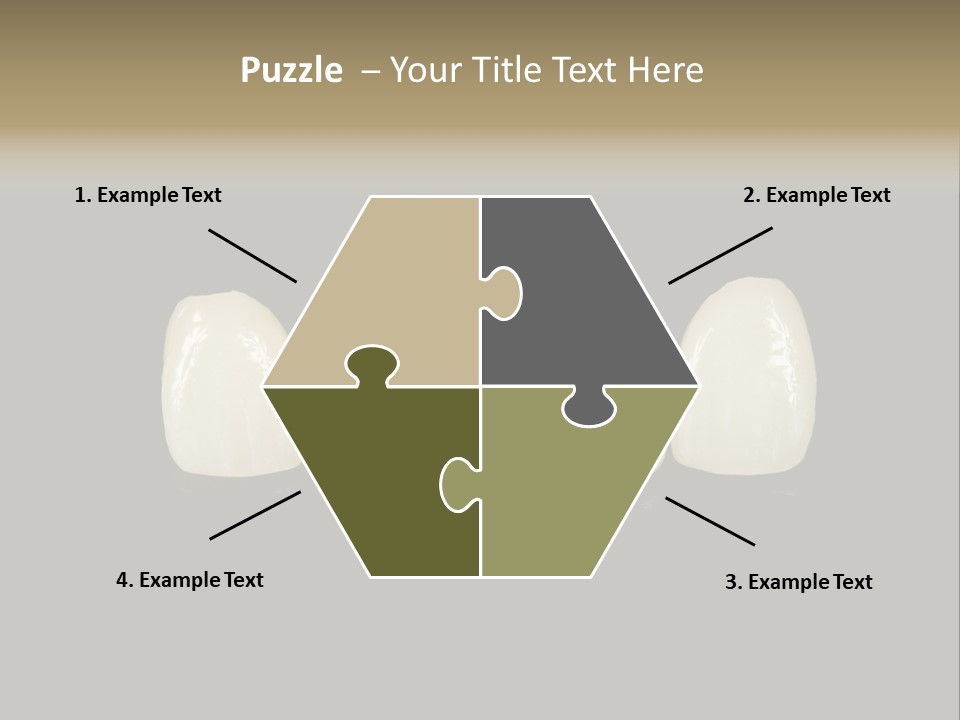 Costly Technology Teeth PowerPoint Template