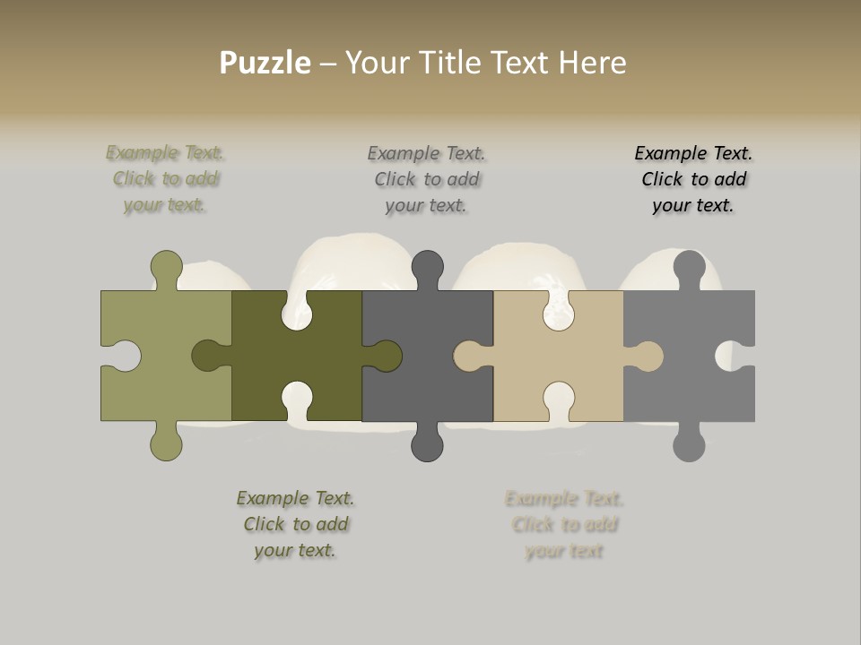 Costly Technology Teeth PowerPoint Template