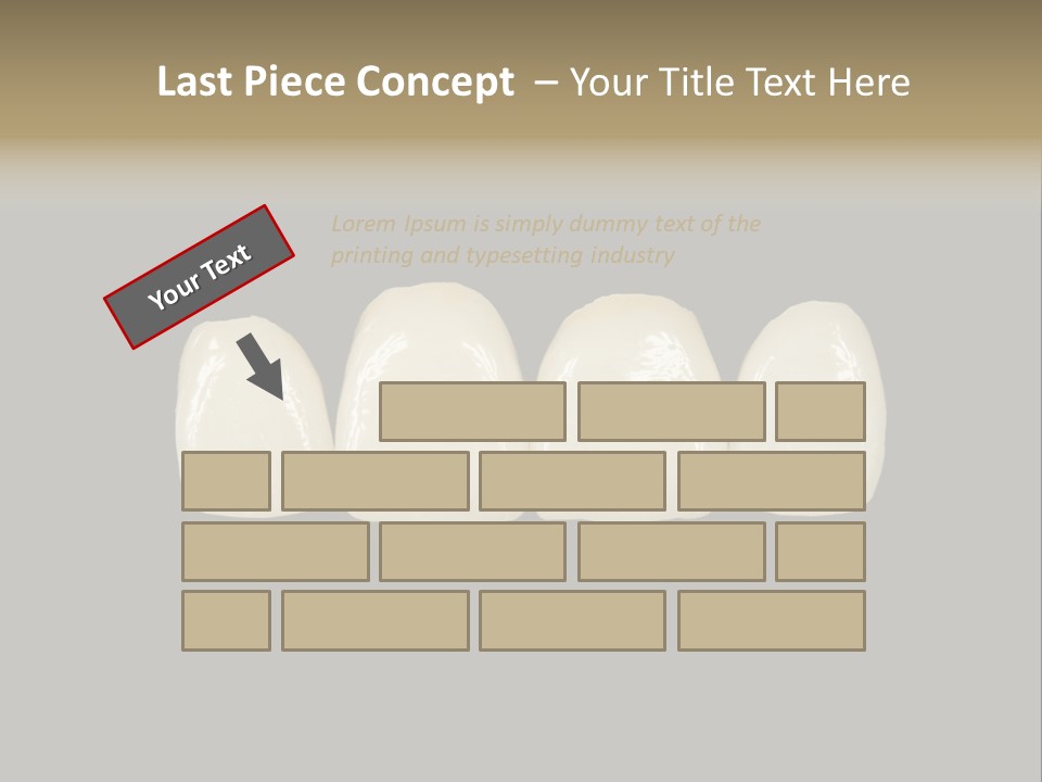 Costly Technology Teeth PowerPoint Template