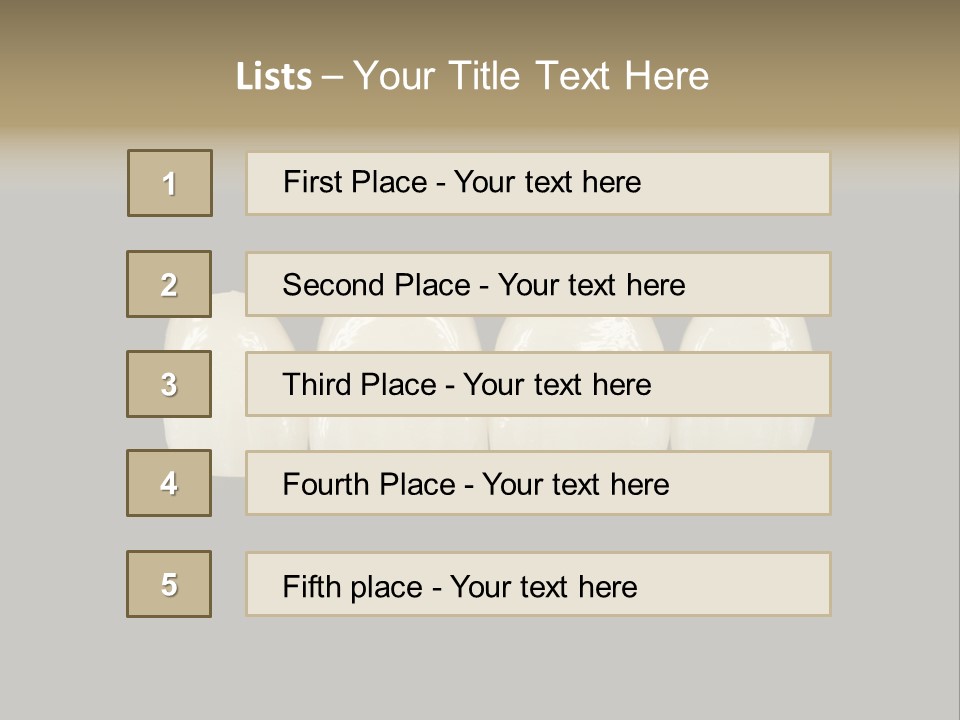 Costly Technology Teeth PowerPoint Template