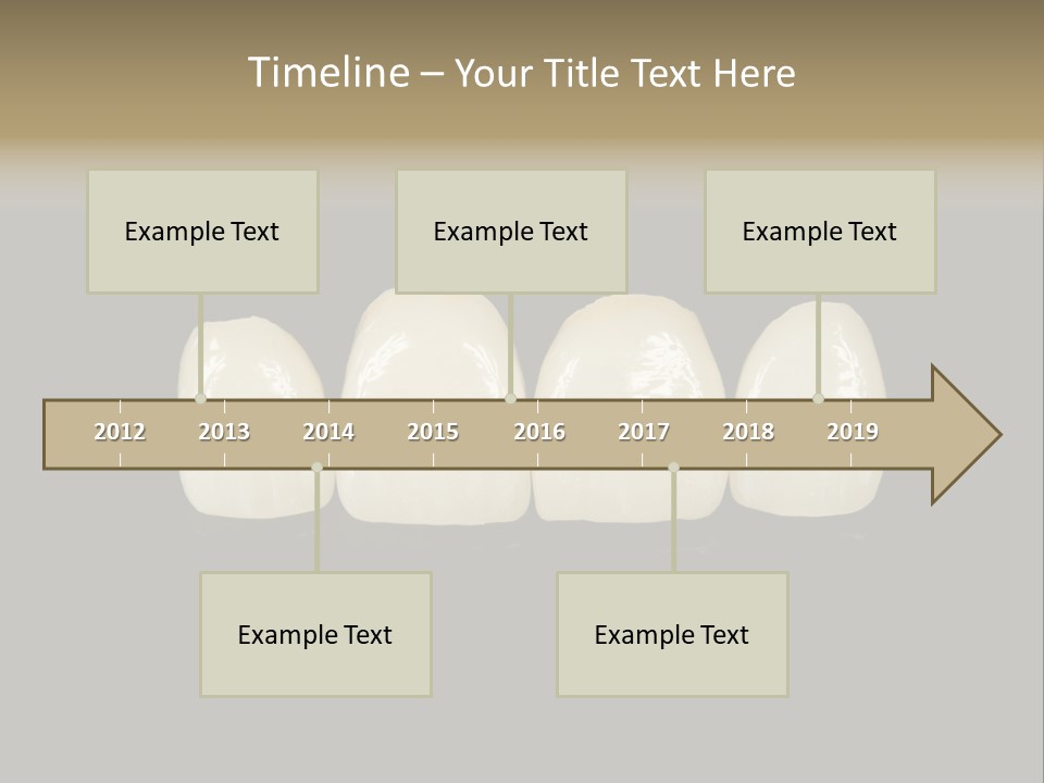 Costly Technology Teeth PowerPoint Template
