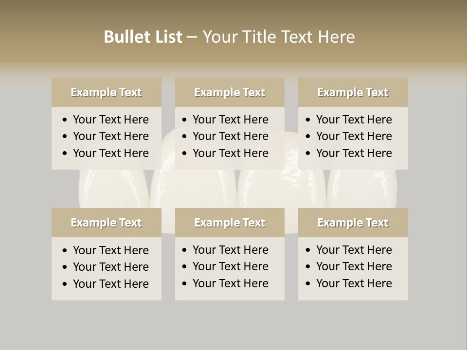 Costly Technology Teeth PowerPoint Template