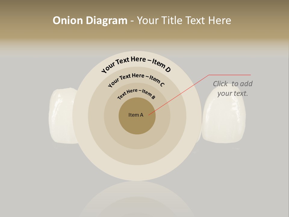 Costly Technology Teeth PowerPoint Template