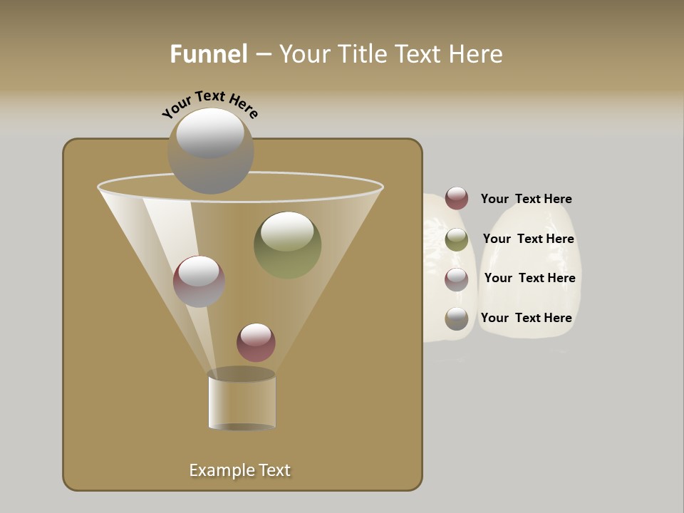 Costly Technology Teeth PowerPoint Template