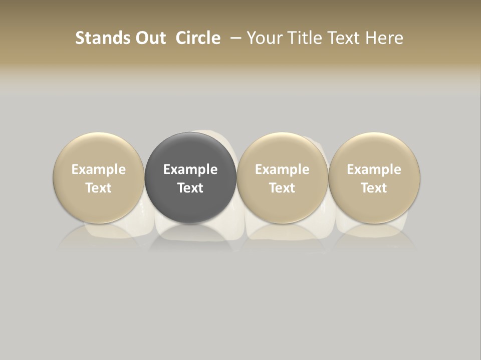 Costly Technology Teeth PowerPoint Template