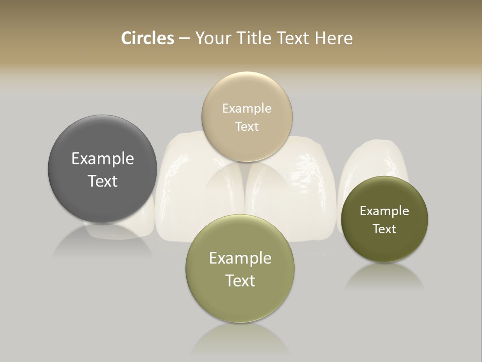 Costly Technology Teeth PowerPoint Template