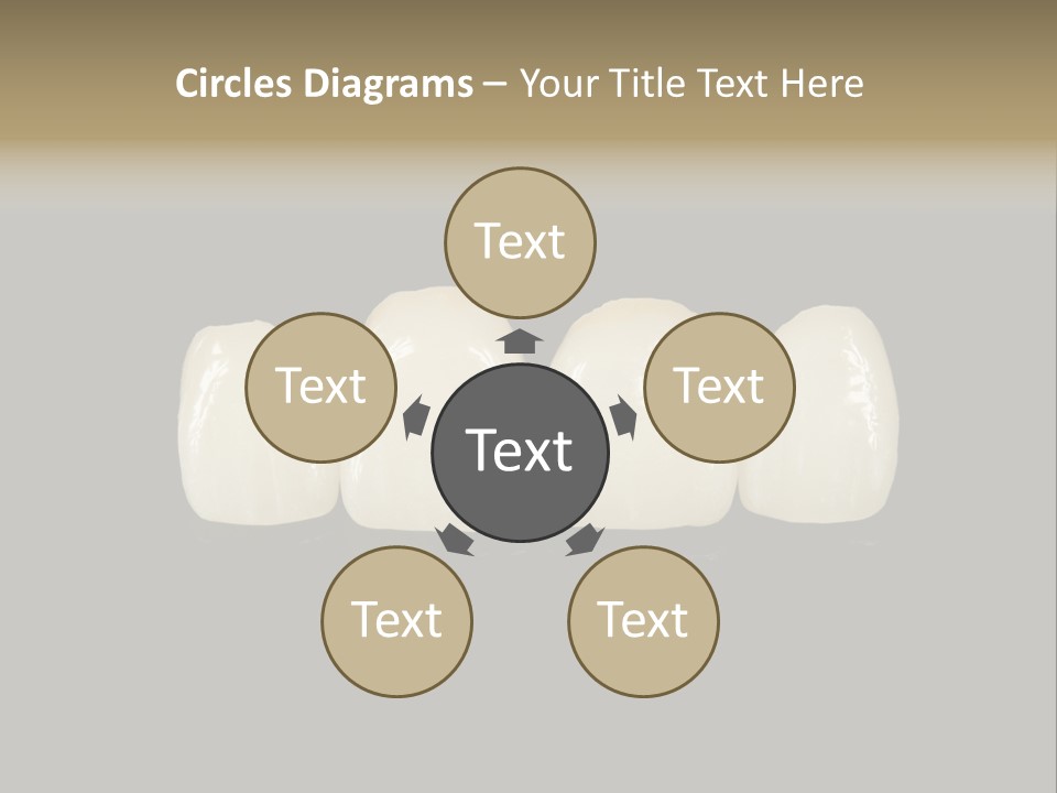 Costly Technology Teeth PowerPoint Template