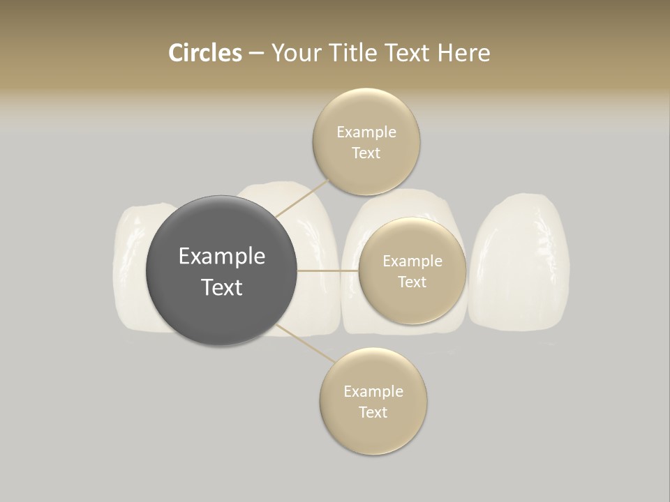 Costly Technology Teeth PowerPoint Template