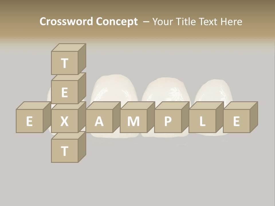 Costly Technology Teeth PowerPoint Template
