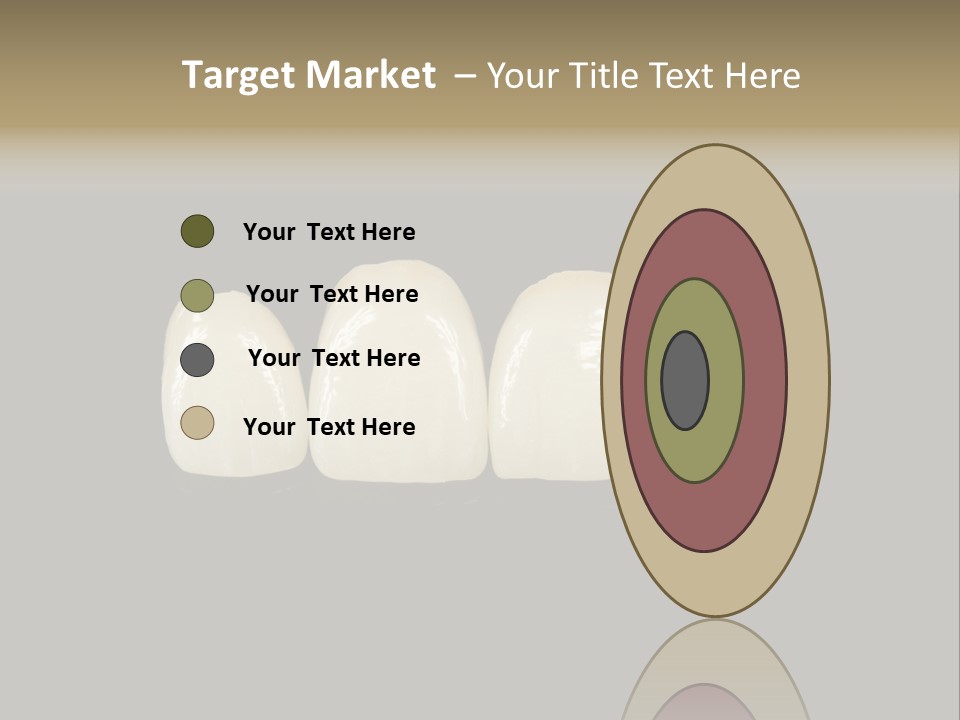 Costly Technology Teeth PowerPoint Template