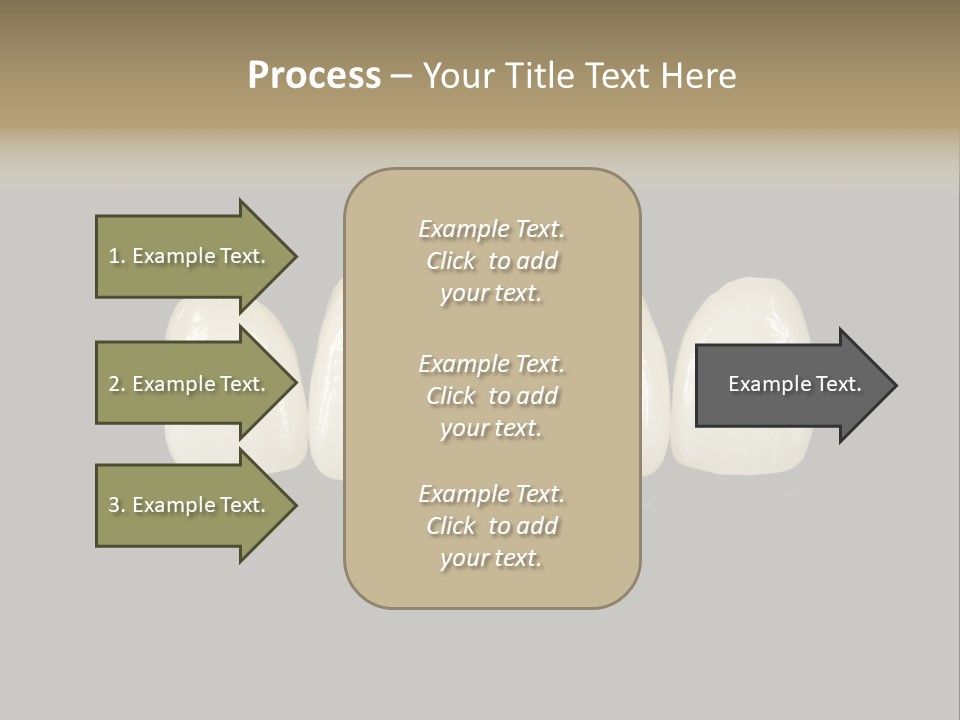Costly Technology Teeth PowerPoint Template