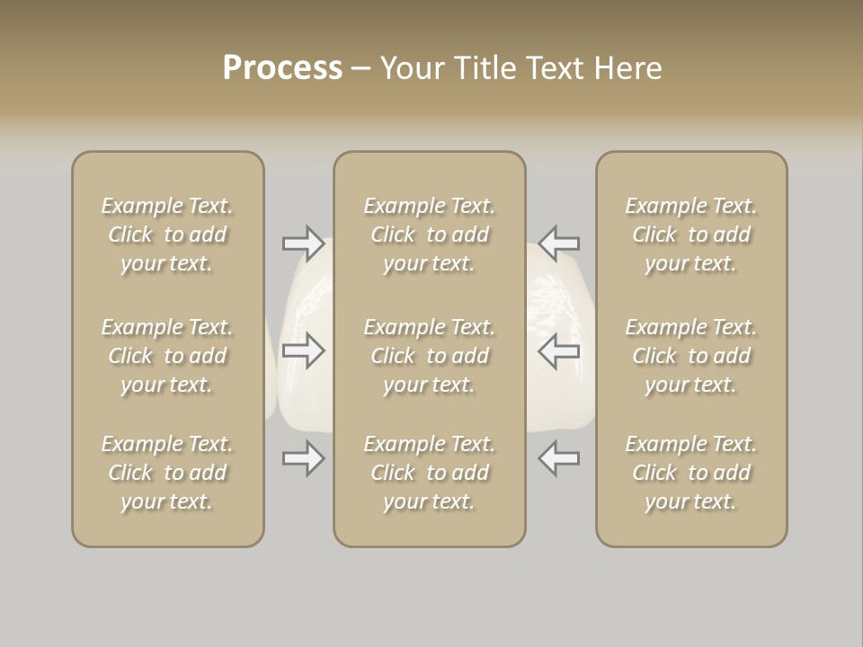 Costly Technology Teeth PowerPoint Template