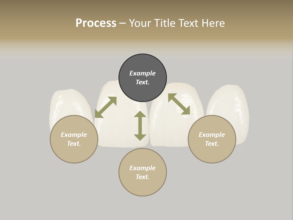 Costly Technology Teeth PowerPoint Template