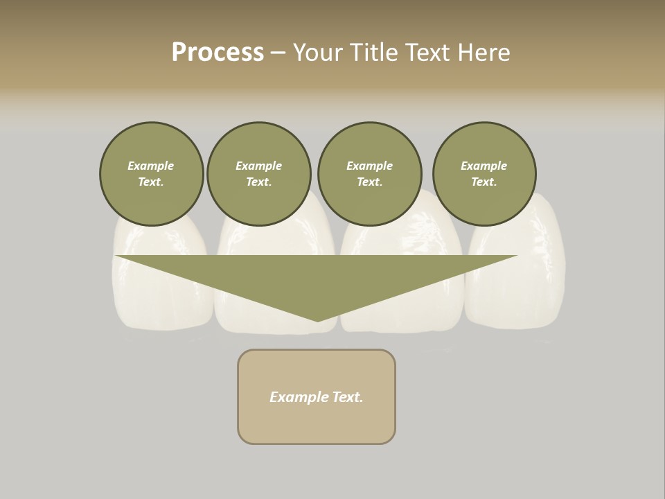 Costly Technology Teeth PowerPoint Template