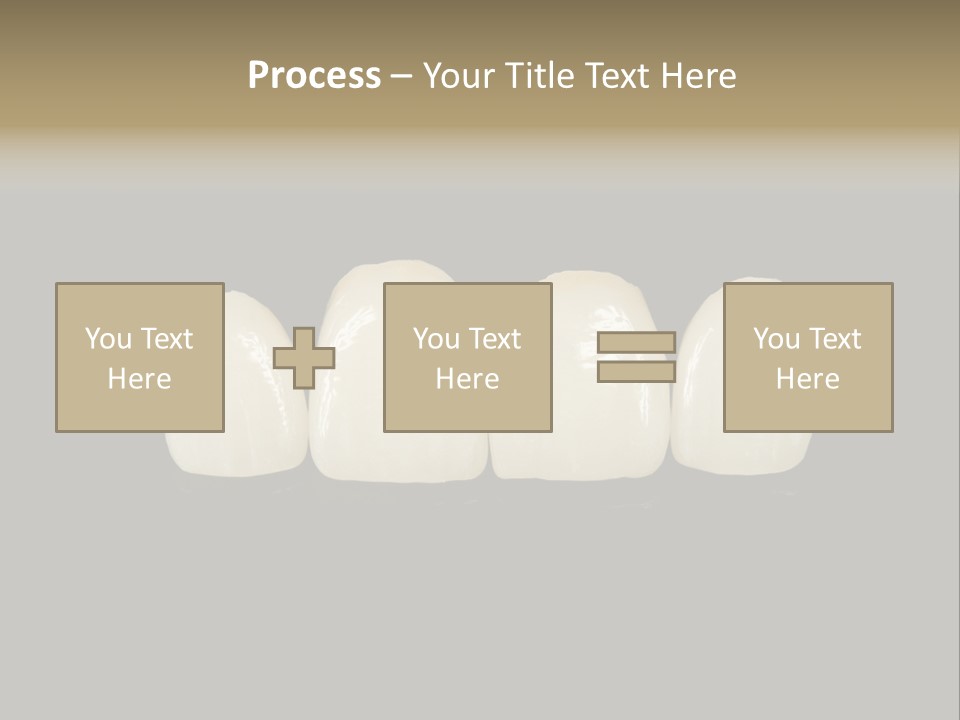 Costly Technology Teeth PowerPoint Template