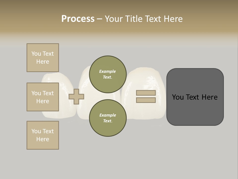 Costly Technology Teeth PowerPoint Template