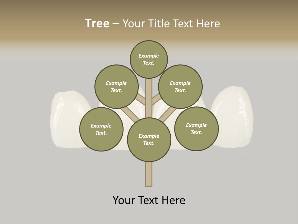 Costly Technology Teeth PowerPoint Template