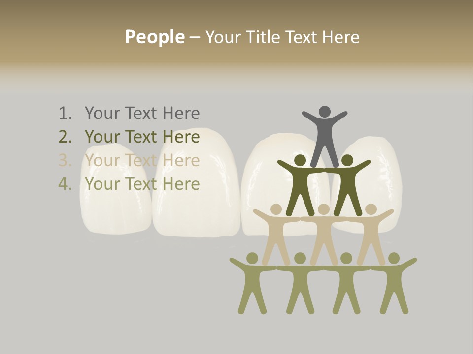 Costly Technology Teeth PowerPoint Template