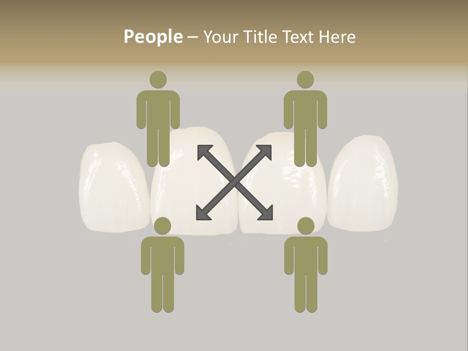 Costly Technology Teeth PowerPoint Template