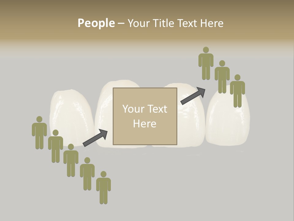 Costly Technology Teeth PowerPoint Template