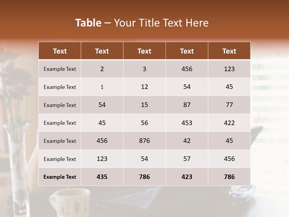 Profit Internet Woman PowerPoint Template