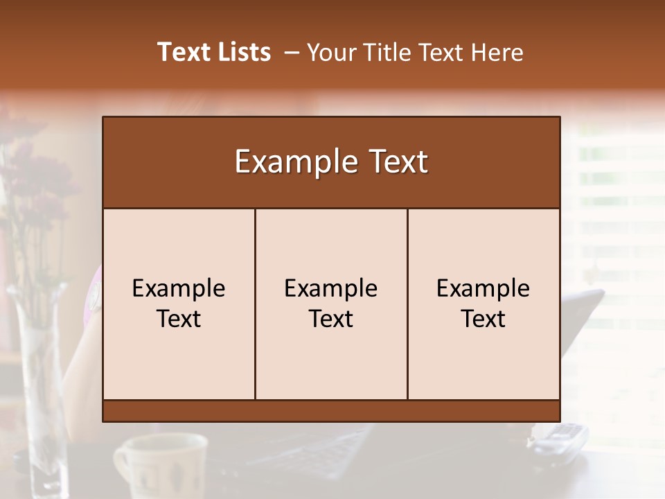 Profit Internet Woman PowerPoint Template