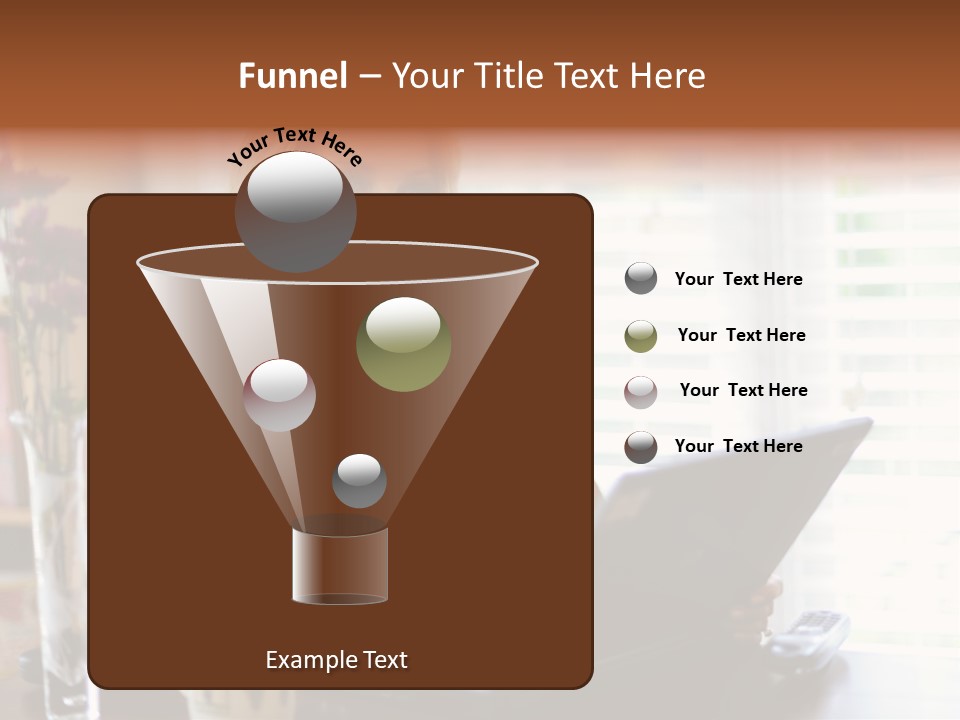 Profit Internet Woman PowerPoint Template