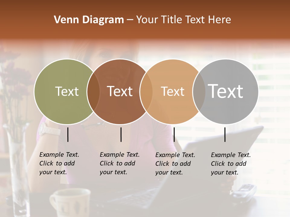 Profit Internet Woman PowerPoint Template