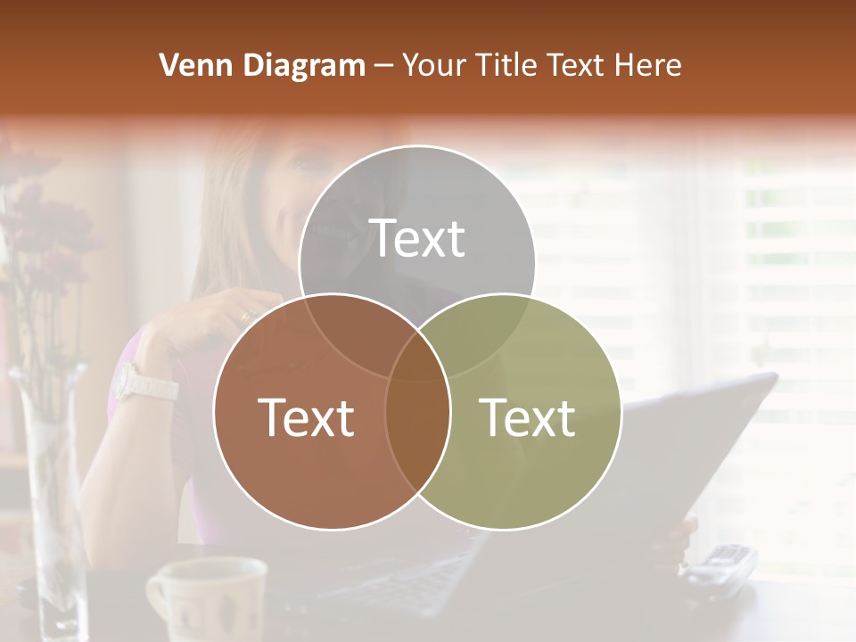 Profit Internet Woman PowerPoint Template