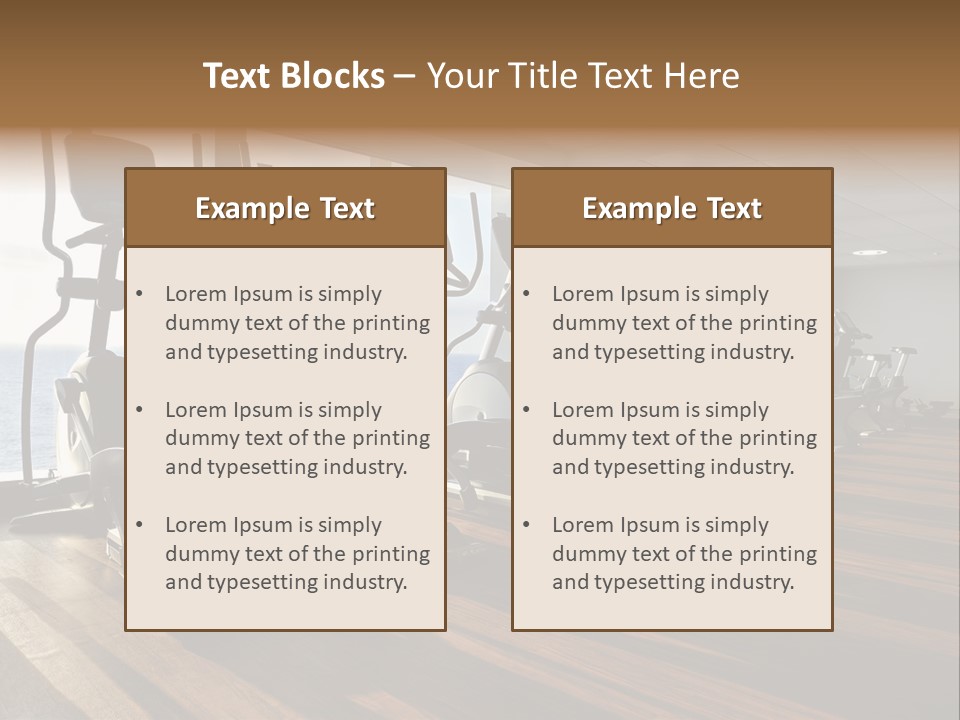 Space Interior Business PowerPoint Template