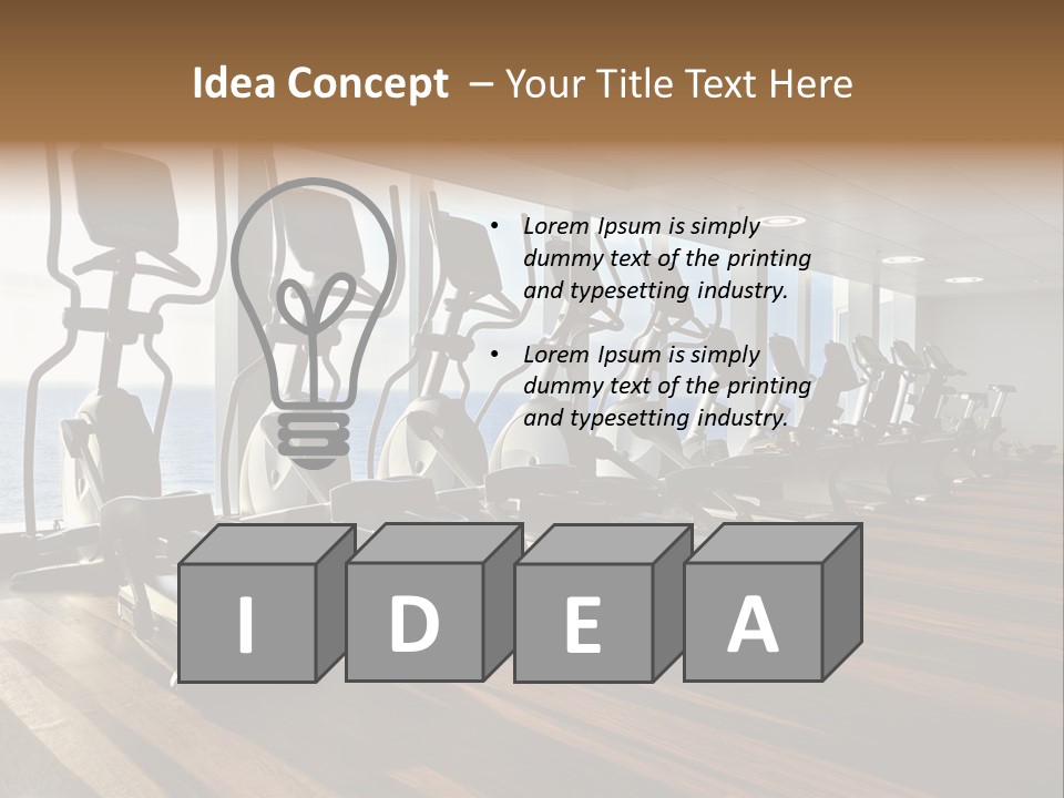 Space Interior Business PowerPoint Template