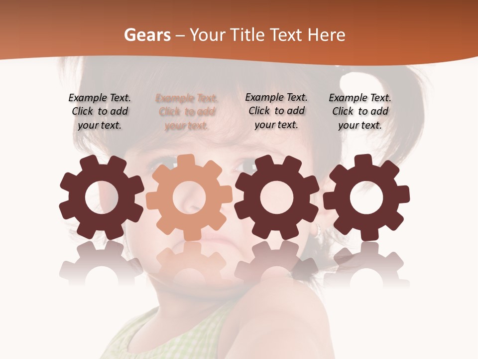 Baby Hispanic Emotion PowerPoint Template