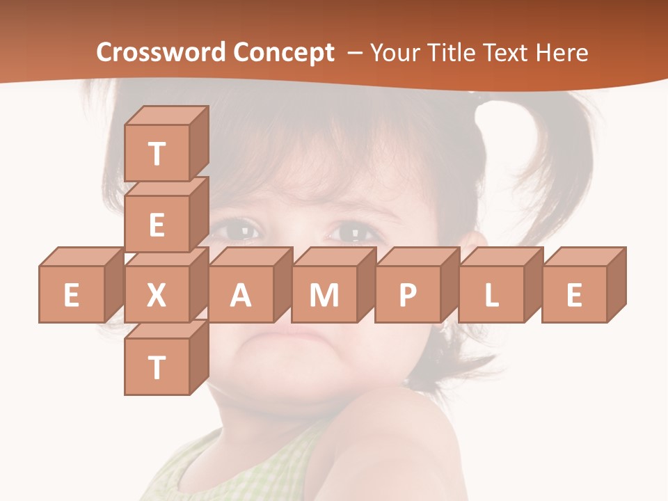 Baby Hispanic Emotion PowerPoint Template