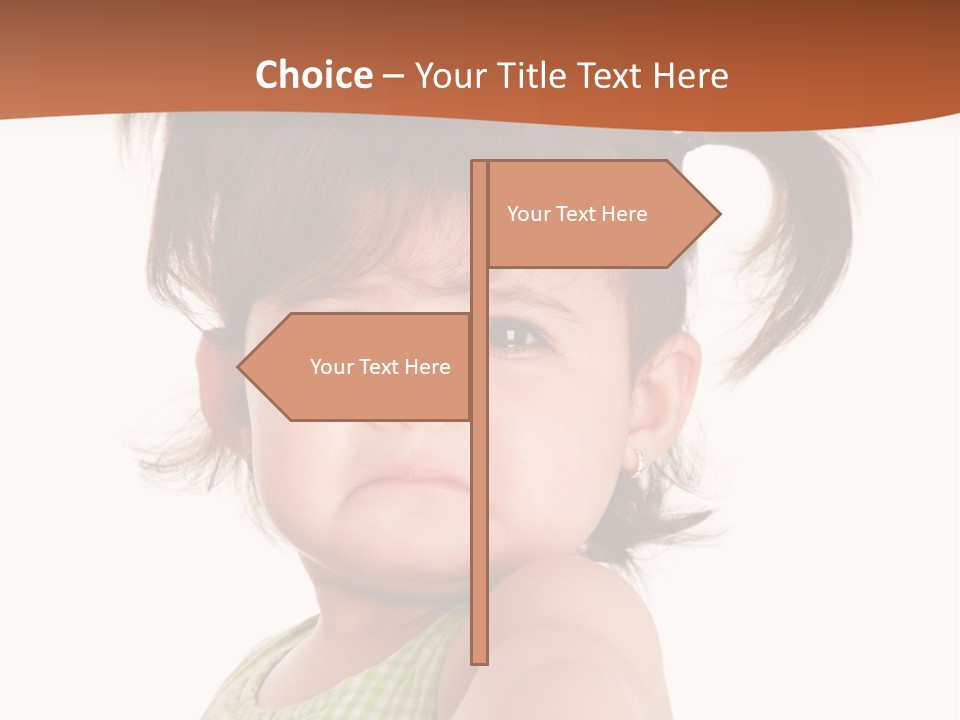 Baby Hispanic Emotion PowerPoint Template