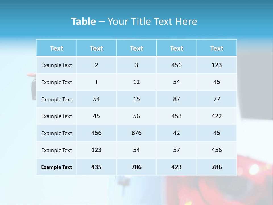 A Woman Holding A Car Key In Her Hand PowerPoint Template
