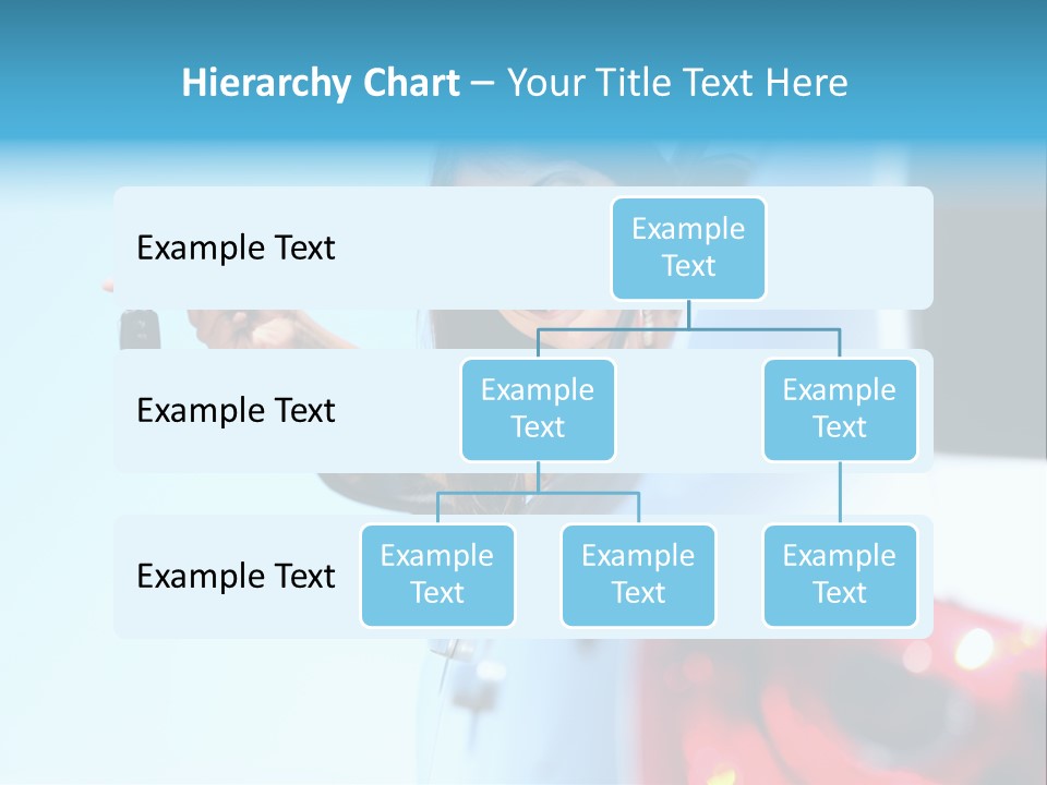 A Woman Holding A Car Key In Her Hand PowerPoint Template