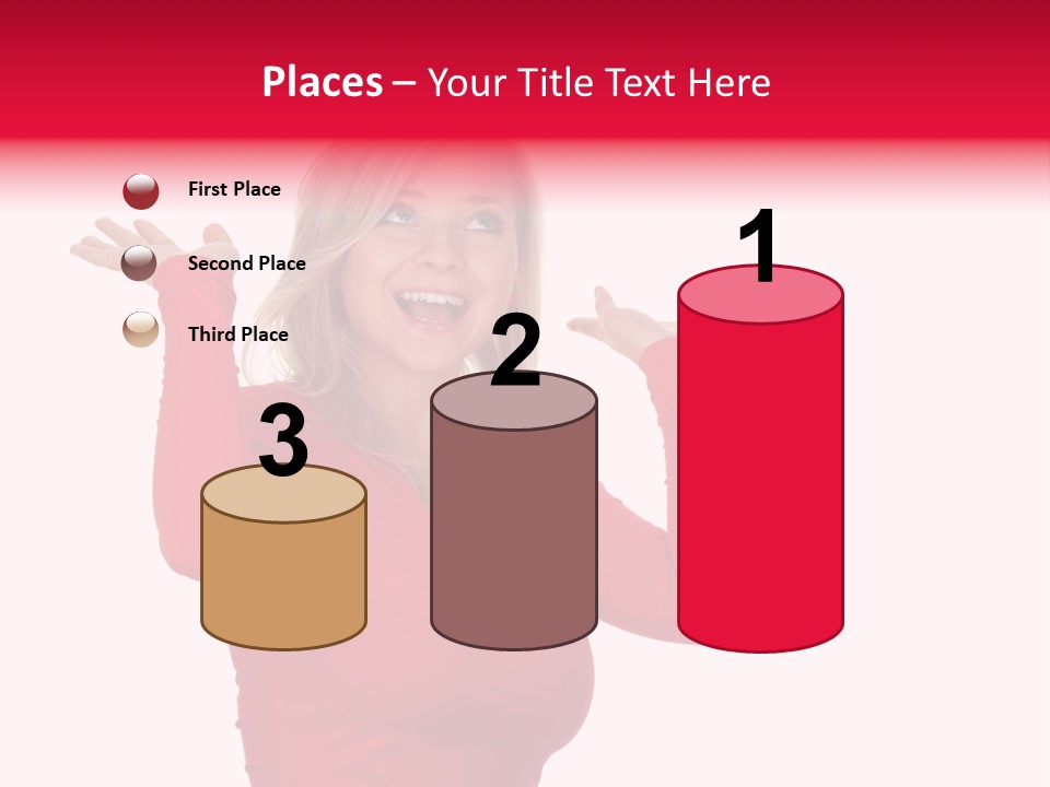 College Beautiful Youth PowerPoint Template