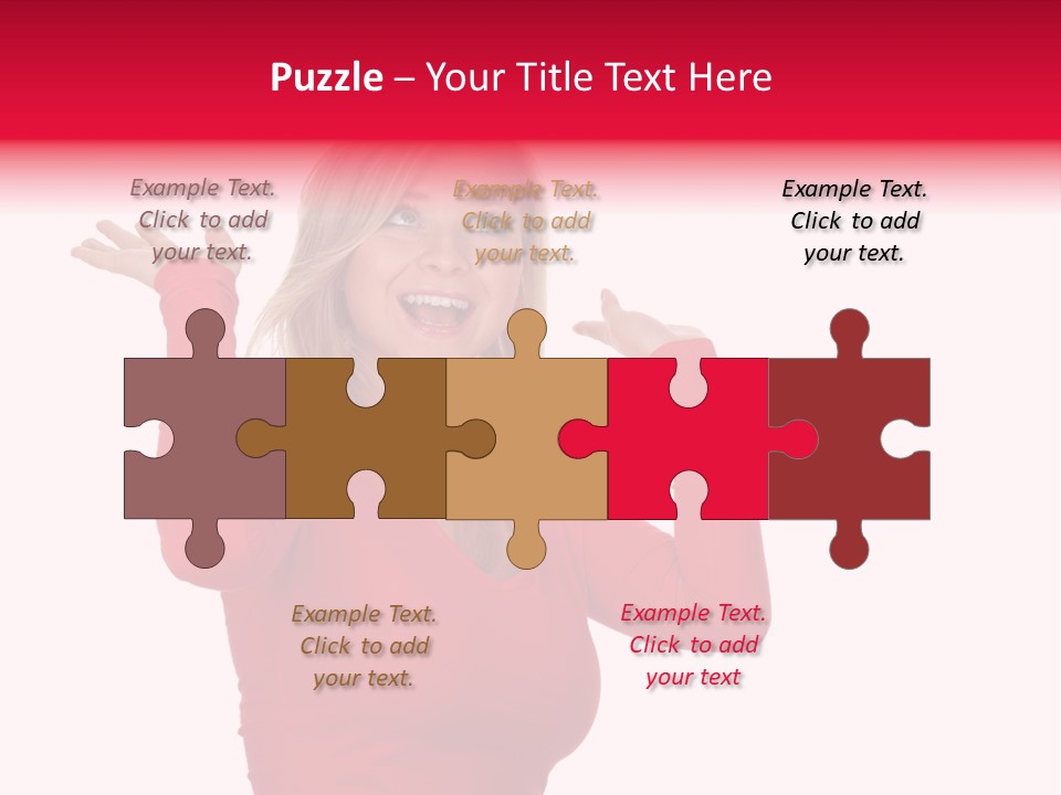 College Beautiful Youth PowerPoint Template