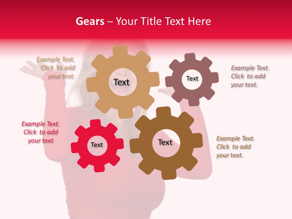 College Beautiful Youth PowerPoint Template