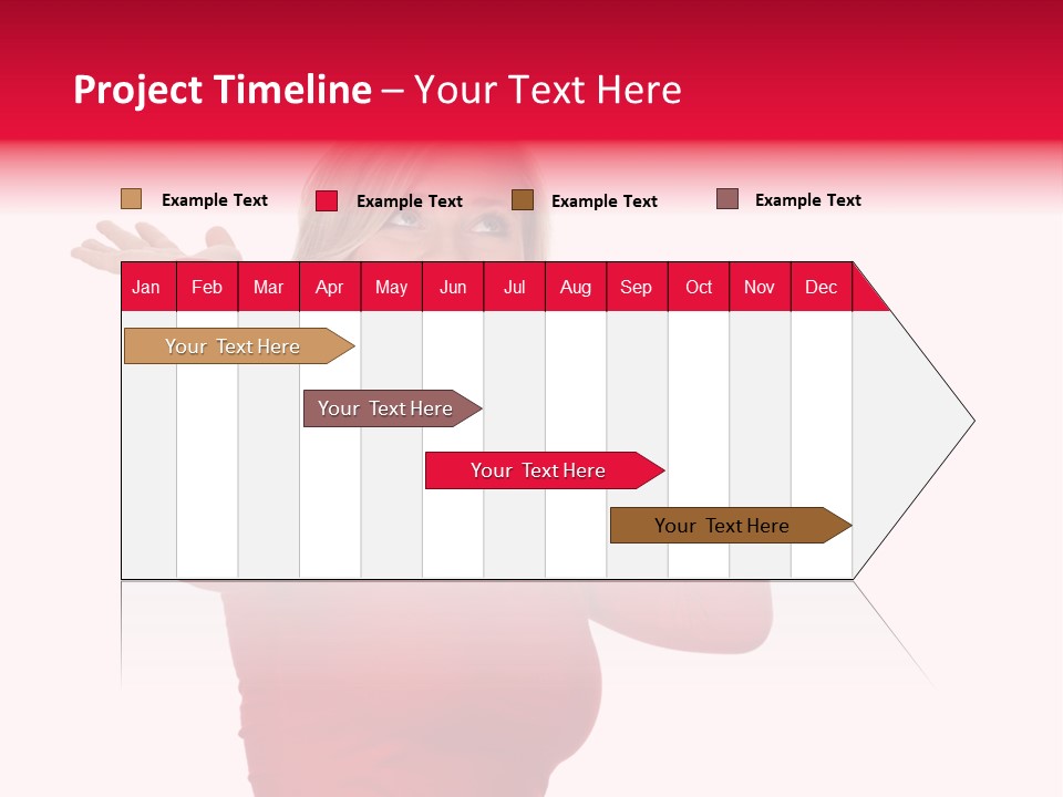 College Beautiful Youth PowerPoint Template