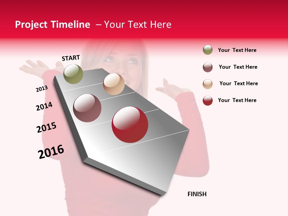 College Beautiful Youth PowerPoint Template