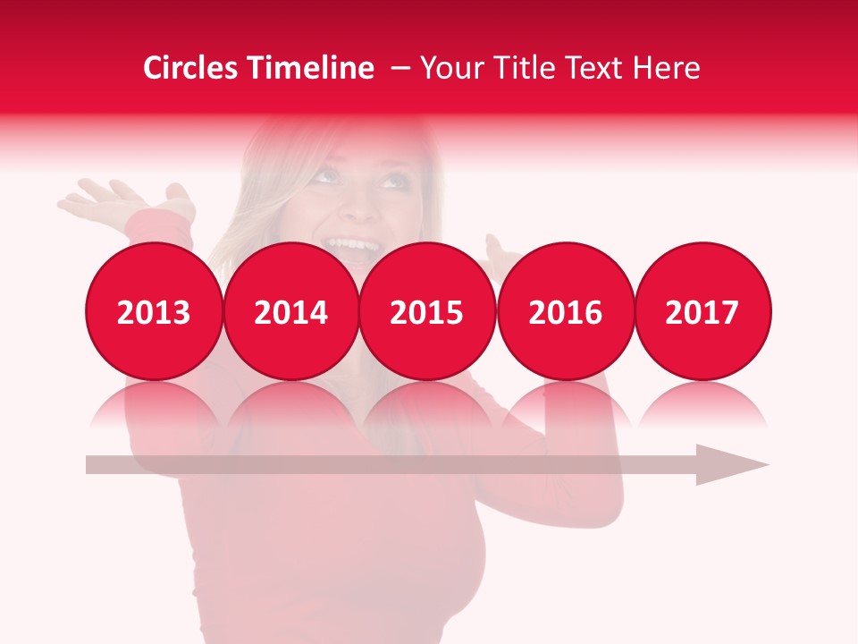 College Beautiful Youth PowerPoint Template