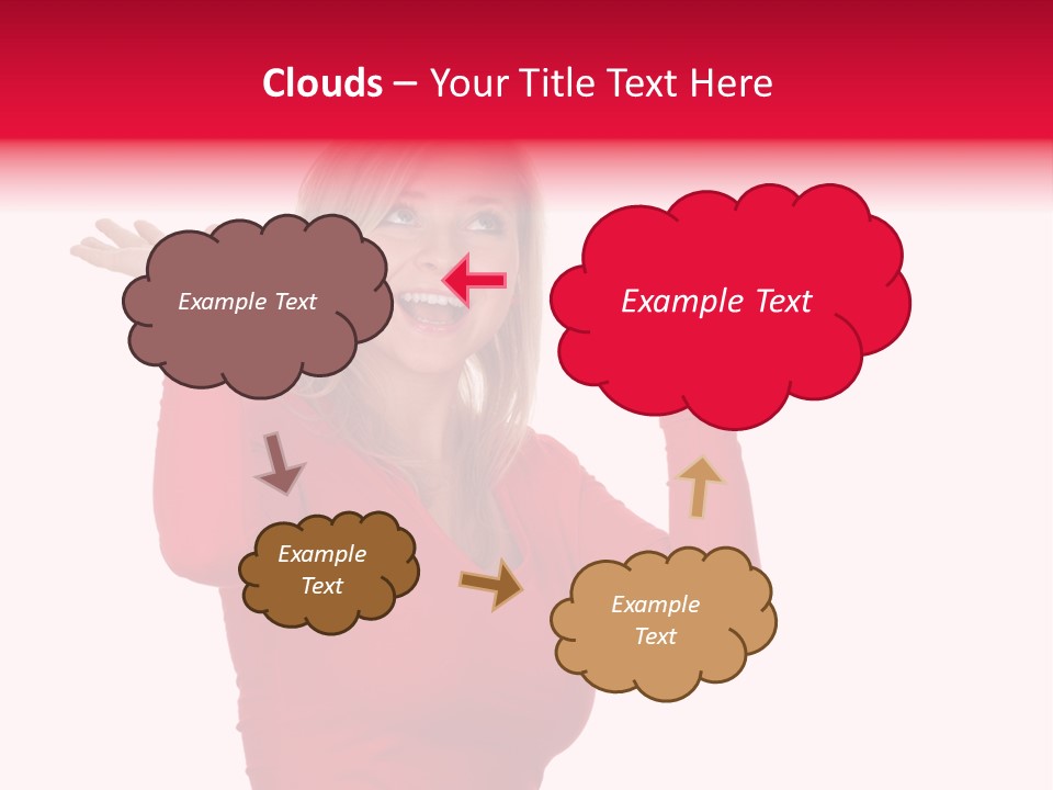 College Beautiful Youth PowerPoint Template