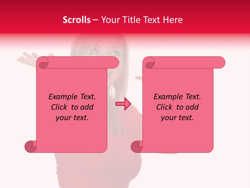 College Beautiful Youth PowerPoint Template